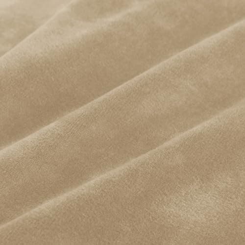 2025 Velvet Oversized Recliner Cover for Lazy Boy, Soft & Stretchy (Grey) — Camel