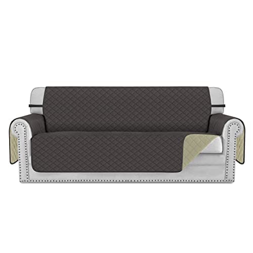 Deeky Reversible Waterproof Couch Cover for 3-Cushion Furniture