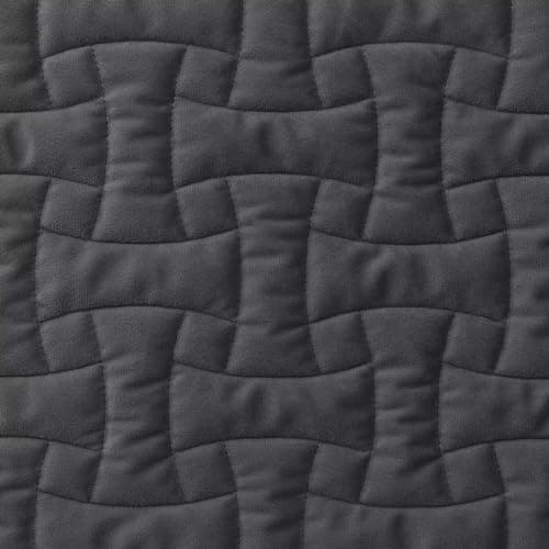 Waterproof Velvet Couch Recliner Cover, Non-Slip Sectional Protector, 23x38 Beige — Grey
