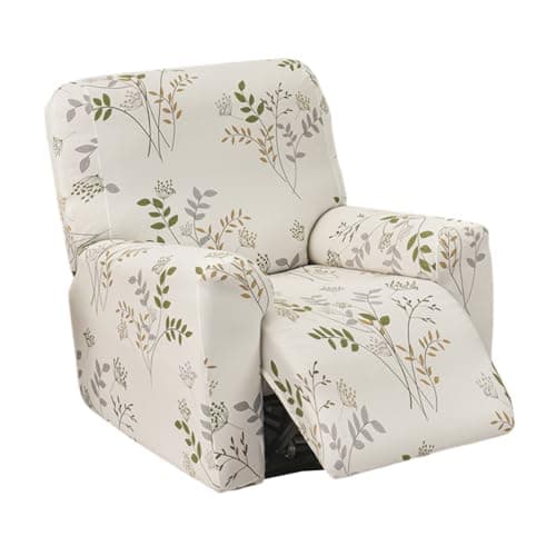 Lazy Boy Recliner Cover with Pockets & Elastic Bottom Protection — Color B34