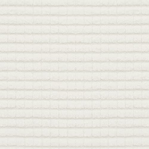 Dark Gray Recliner Stretch Sofa Slipcover 4-Pieces Elastic Bottom Furniture Protector — Cream