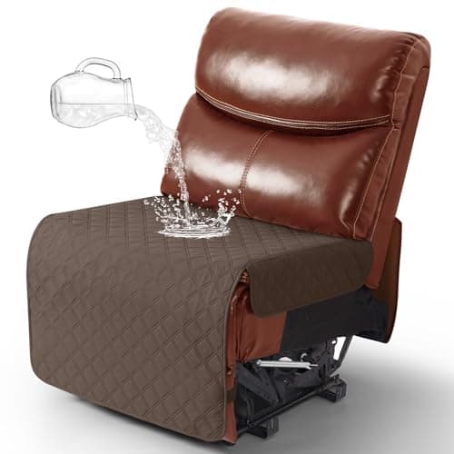 Ruaozz 100% Waterproof Armless Chair Cover - Non Slip, Washable, Chocolate for Sectional Recliner Sofa - Oversized Additional Seat Cover - OEKO-TEX STANDARD 100

Ruaozz 100% Waterproof Armless Chair Cover - 1-Piece Oversized Additional Seat Cover - N
