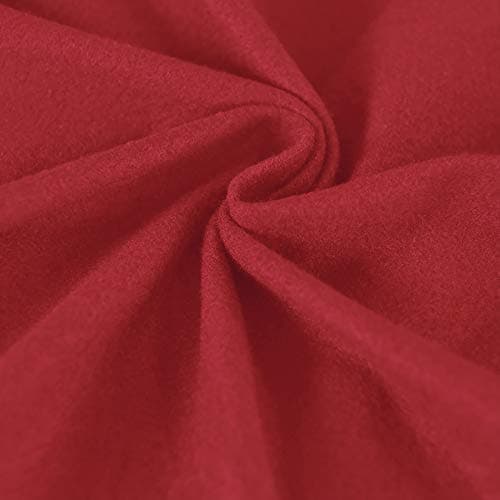 Elastic Pet Sofa Cover - Washable Soft Couch Protector for 2 Cushions (Love Seat, Dark Gray) — Christmas Red