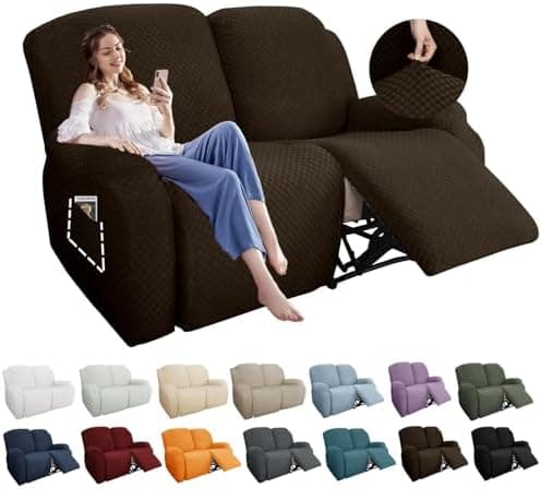 YEMYHOM Light Gray Stretch Recliner Slipcover with Side Pocket Global Recycled Standard  
YEMYHOM Light Gray Anti-Slip Recliner Cover with Elastic Bottom Global Recycled Standard  
YEMYHOM Light Gray Recliner Chair Cover with Side Pocket Global Recyc