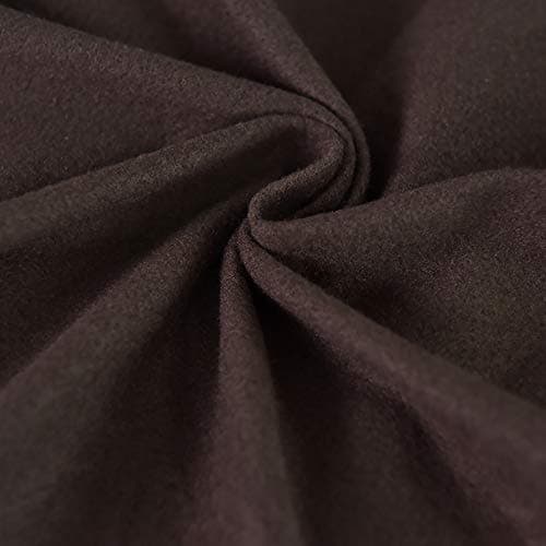 Elastic Pet Sofa Cover - Washable Soft Couch Protector for 2 Cushions (Love Seat, Dark Gray) — Chocolate