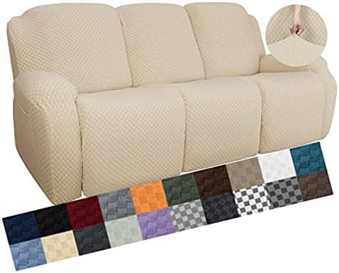 YEMYHOM Light Gray Stretch Recliner Slipcover with Side Pocket Global Recycled Standard  
YEMYHOM Light Gray Anti-Slip Recliner Cover with Elastic Bottom Global Recycled Standard  
YEMYHOM Light Gray Recliner Chair Cover with Side Pocket Global Recyc