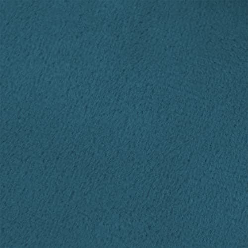 8-Pieces Velvet Recliner Couch Covers for 3-Seater Sofa (Black) — Peacock Blue