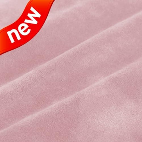 MAXIJIN Velvet Recliner Cover for Kids & Pets (Dark Coffee) — Dusty Pink