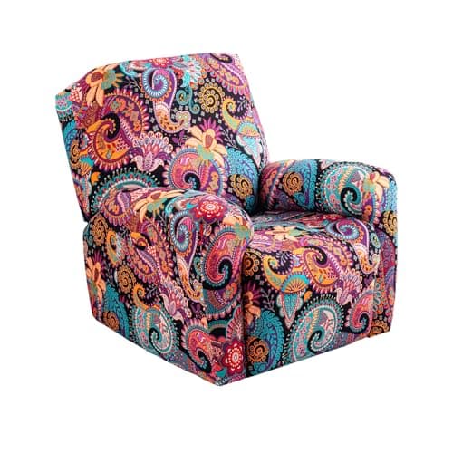 Lazy Boy Recliner Cover with Pockets & Elastic Bottom Protection — Color A32