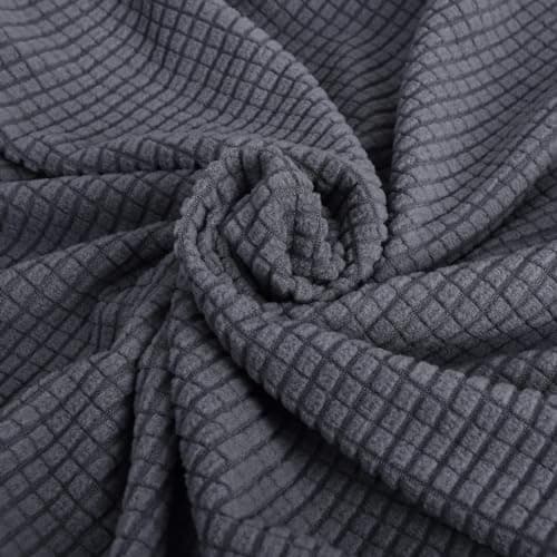 Super Stretch Dark Grey Sofa Covers for 3 Cushion Couch (71"-91") — Dark Gray