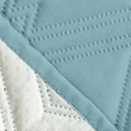 Genina 100% Waterproof Recliner Chair Cover, Anti-Slip Furniture Protector for Pets Dogs (Coffee) — Sky Blue