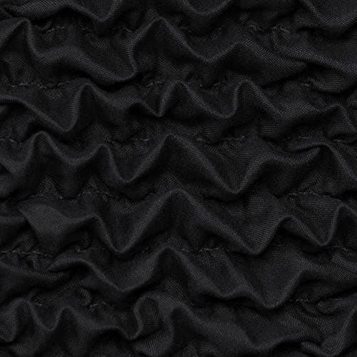 Paulato Microfibra Collection Cream Loveseat Slipcover - Washable Cushion Cover — Black