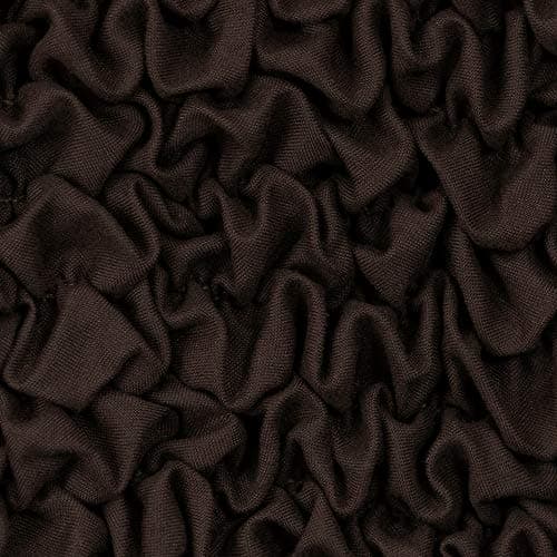 PAULATO Recliner Loveseat Cover - 2 Seater Form Fit Stretch Protector - Microfibra Dark Grey — Dark Brown