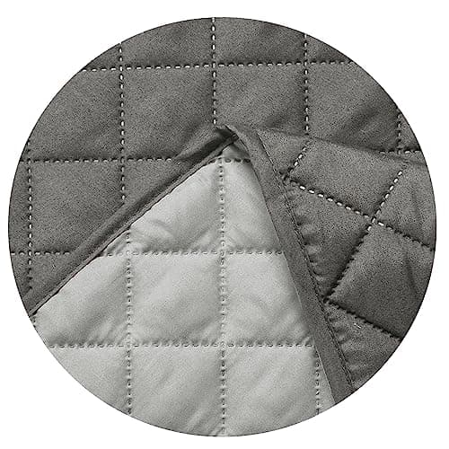 Water Resistant Dog Couch Cover 68" x 3 Cushions Gray/Light Gray — Cyan Grey/Light Grey