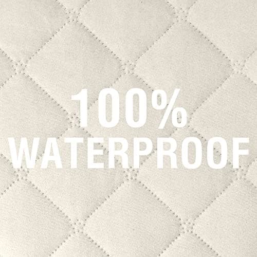 H.VERSAILTEX 100% Waterproof Couch Cover for Loveseat (French Oak) — Coconut Milk