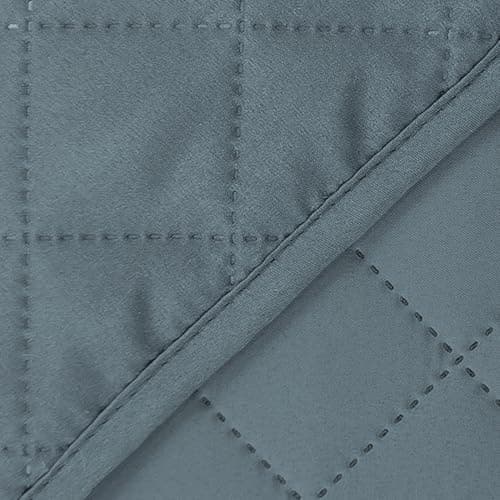 Reversible Chocolate/Beige Loveseat Sofa Cover Protector — Dark Blue/Dark Blue
