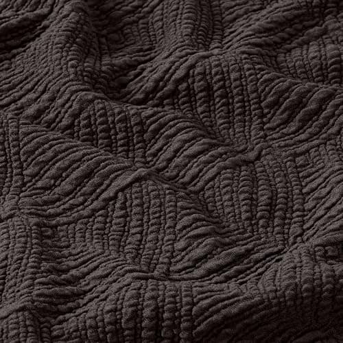 Timeless Extra Wide Gray Recliner Loveseat Cover — Chocolate