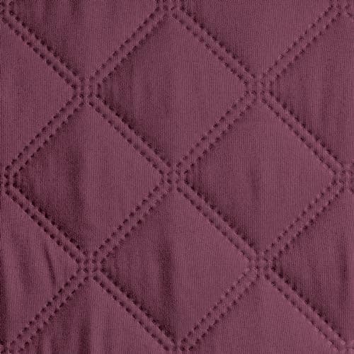 TAOCOCO Large Recliner Seat Cover, Light Gray, Non-Slip & Pet-Friendly — Wine