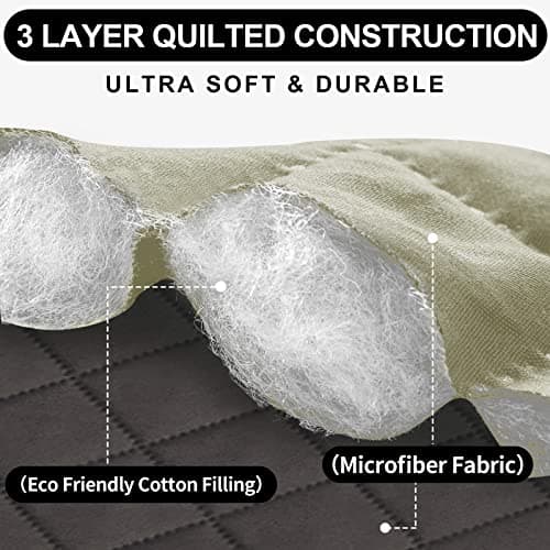 Deeky Reversible Waterproof Couch Cover for 3-Cushion Furniture