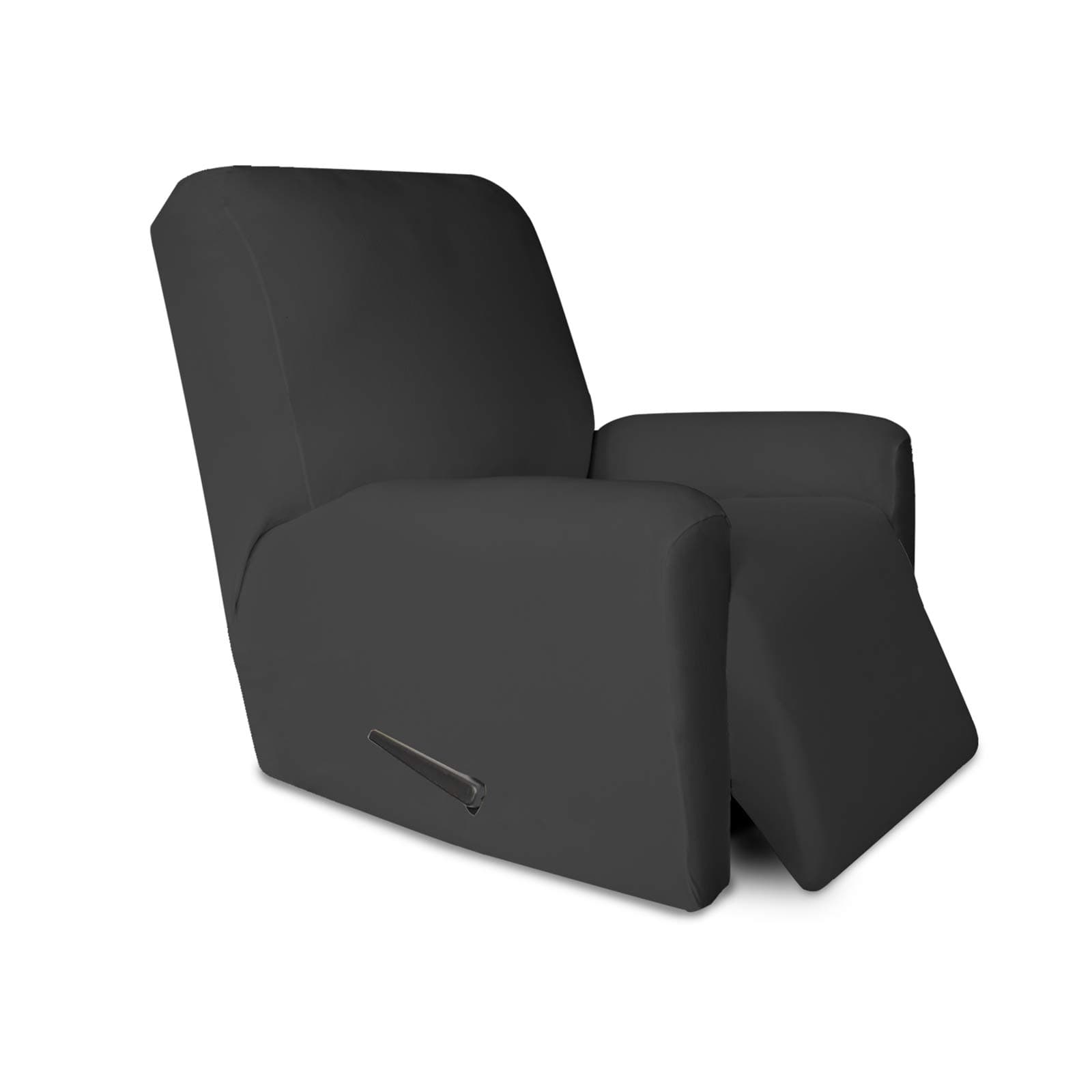 PureFit Super Stretch Recliner Slipcover – Dark Gray Non-Slip Sofa Protector