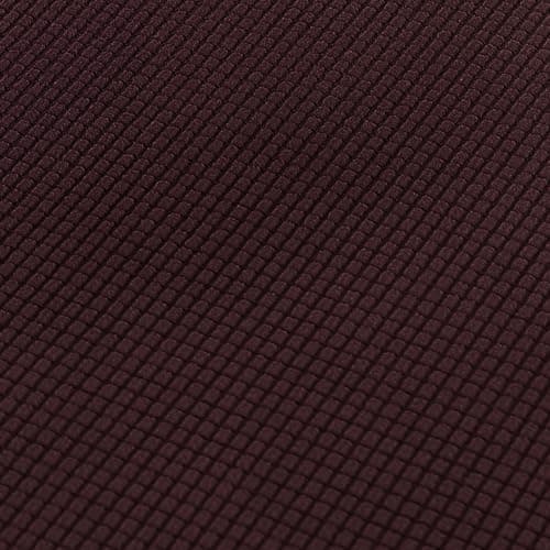 Smiry Grey Elastic Chaise Lounge Sofa Cover — Chocolate