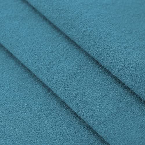 CWK Non-Slip Stretch Couch Covers for 3 Cushion Sofas (Large, Black) — Peacock Blue