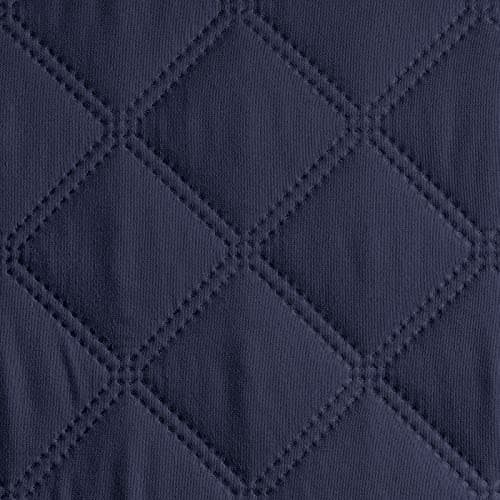 Waterproof Loveseat Cover for Double Recliner with Console, Dark Grey, 2 Seater — Dark Blue