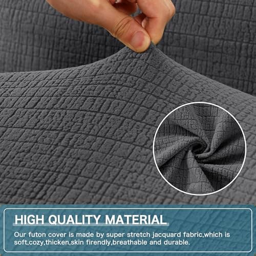 H.VERSAILTEX Waterproof Recliner Chair Cover, Gray
