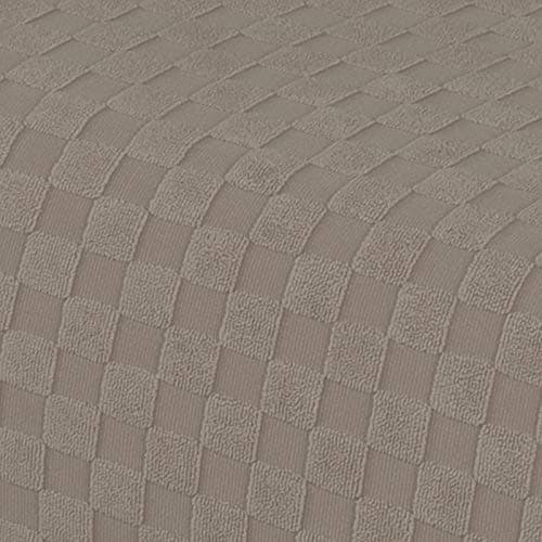 MAXIJIN Waterproof Recliner Couch Cover, Dark Gray — Jacquard Khaki