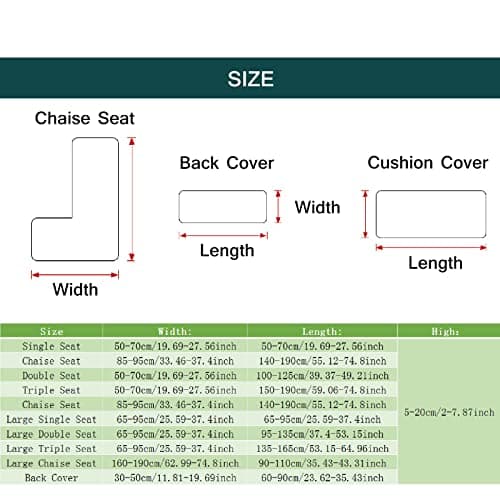 Wear-Resistant Stretch Velvet L-Shaped Sofa Cover for Left/Right Sectionals (Camel, Single Seat)