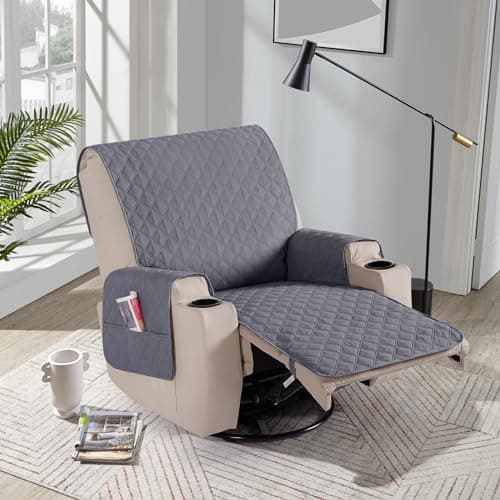 Ruaozz Waterproof Dark Grey Recliner Chair Covers for Home Use
| Ruaozz Dark Grey Waterproof Recliner Chair Cover for Living Room
| Ruaozz Upgrade Dark Grey Waterproof Recliner Chair Cover for Comfort