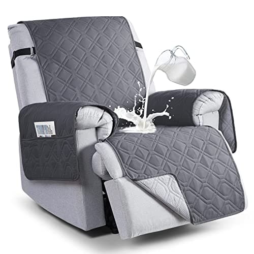 VANSOFY 100% Waterproof Pet Chair Cover, Dark Gray, 23.6"