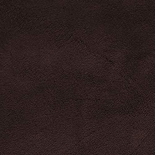 H.VERSAILTEX Velvet Stretch Recliner Chair Covers, Gray — Brown