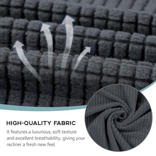 Lazy Boy Recliner Chair Cover, Dark Grey, Furniture Protector