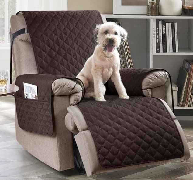 Water-Resistant Recliner Chair Cover for Kids and Dogs