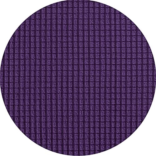 SubrTEX 5 Piece Stretch Loveseat Slipcover, Gray — Purple