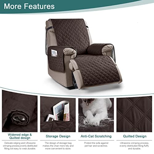 Ruaozz Reclining Chair Covers for Kids and Dogs