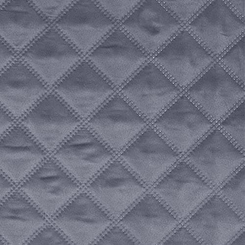 3 Seater Black Recliner Sofa Cover — Bluish Grey
