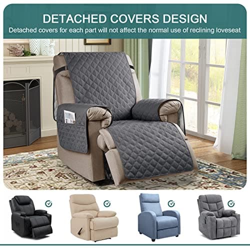 Ruaozz Waterproof Recliner Covers