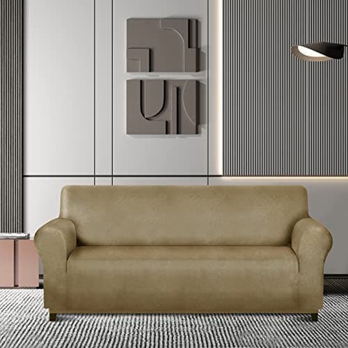 Molasofa Sofa Covers - Couch Cover for Dogs, Cats, and Kids (Sofa, Mustard)
