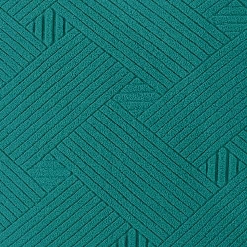 JIVINER Stretch 1-Piece 3 Cushion Dark Gray Sofa Slipcover — Teal
