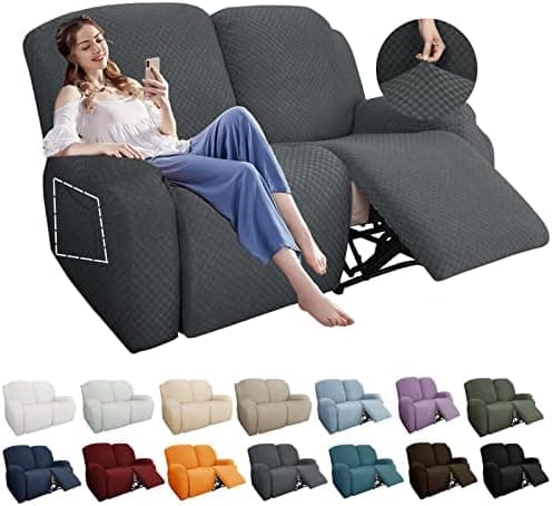 YEMYHOM Light Gray Stretch Recliner Slipcover with Side Pocket Global Recycled Standard  
YEMYHOM Light Gray Anti-Slip Recliner Cover with Elastic Bottom Global Recycled Standard  
YEMYHOM Light Gray Recliner Chair Cover with Side Pocket Global Recyc