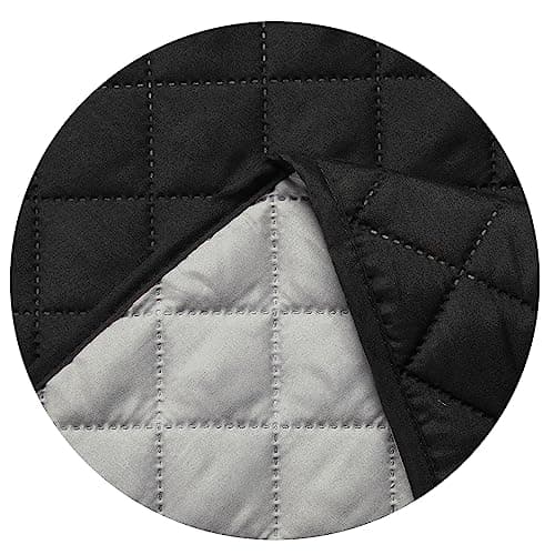 Water Resistant Dog Couch Cover 68" x 3 Cushions Gray/Light Gray — Black/Light Grey