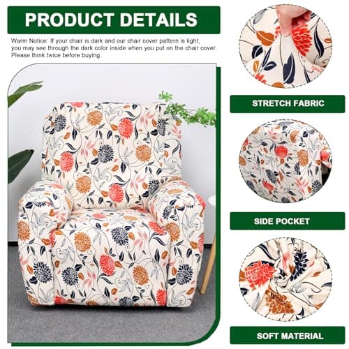 CRFATOP Stretch Recliner Cover Slipcovers for Lazy Boy Furniture
