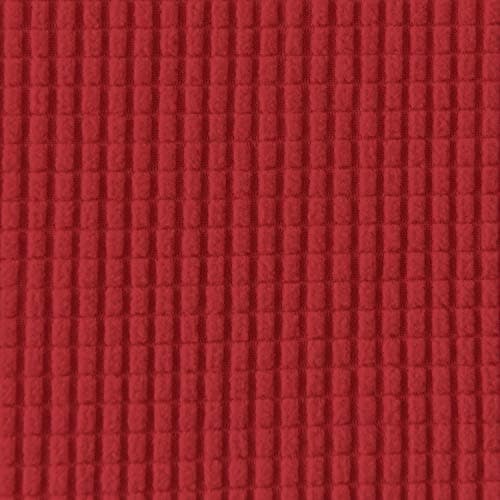 Dark Gray Recliner Stretch Sofa Slipcover 4-Pieces Elastic Bottom Furniture Protector — Christmas Red