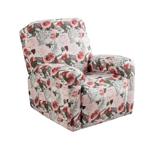 Lazy Boy Recliner Cover with Pockets & Elastic Bottom Protection — Color A36