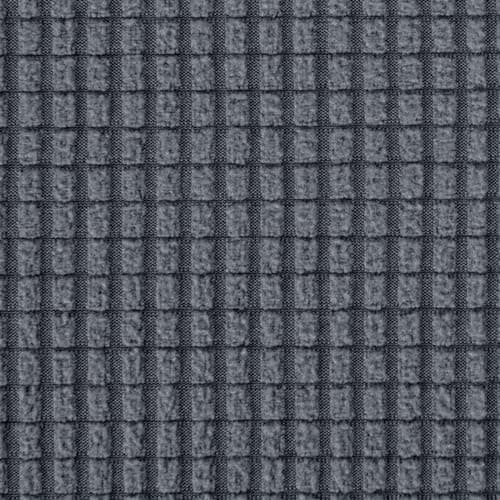 CHUN YI 3 Seater Couch Slipcover, Large Grey Checks — Grey
