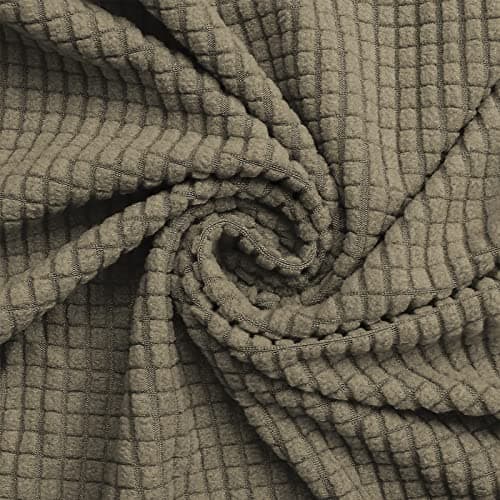 Oversized Sofa Slipcovers for 3 Cushion Couch with Elastic Bottom, Suitable for Kids and Pets (X-Large, Black) — Khaki
