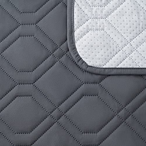 Waterproof Loveseat Recliner Cover with Console for Pets - Chocolate — Dark Gray