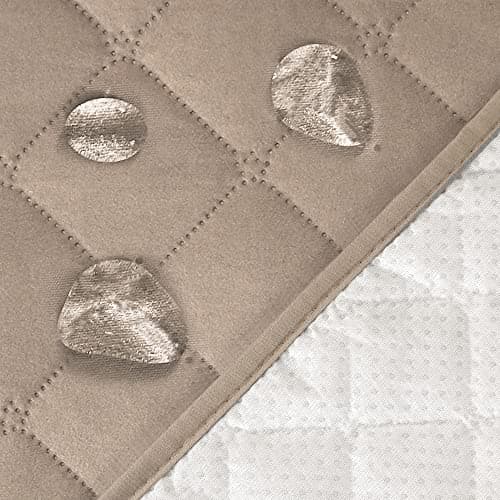 Burgundy 100% Waterproof Couch Cover for 3 Cushion Sofa (Sofa 70") Pet Friendly — Khaki